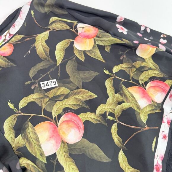 Ted Baker London Sweater Womens 16 TED 5 Black Button Front Crew Neck Cardigan - Picture 8 of 8